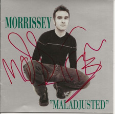 Morrissey REAL hand SIGNED