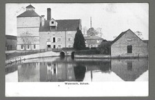 Vintage postcard Watermill