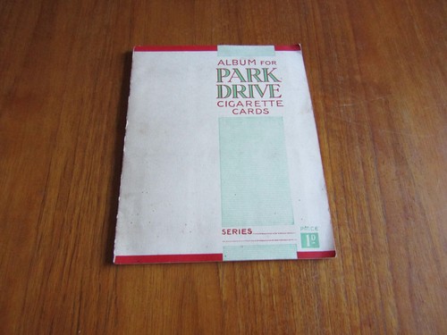 Park drive cigarette card - park,