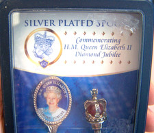 Silver Plated Two Spoon Set