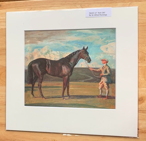 Sir alfred munnings - sketch, of