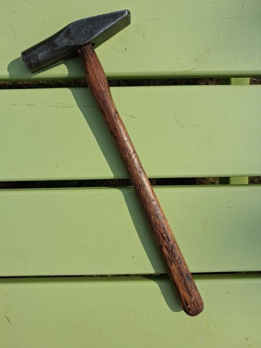 Antique 12oz tinsmiths hammer - antique, hammer.