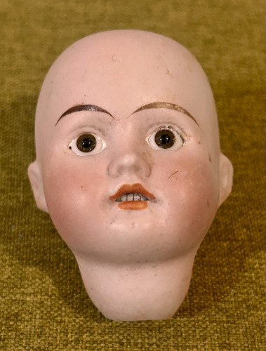 Antique german biisque doll - biisque,