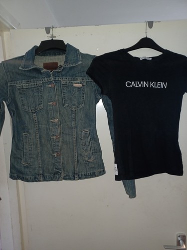 Calvin klein denim jacket - denim, and
