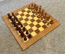 Vintage Wooden Chess Set