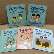 Vintage 1990’s Topsy And Tim Children’s Paperback Books Bundle of 5 1992