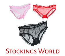 Vintage Style Completely Sheer