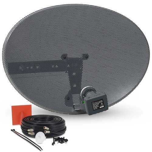 Zone 60cm satellite dish - 60cm, &