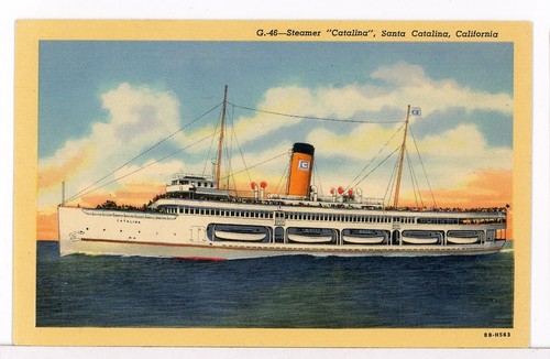 Passenger steamer catalina - steamer,