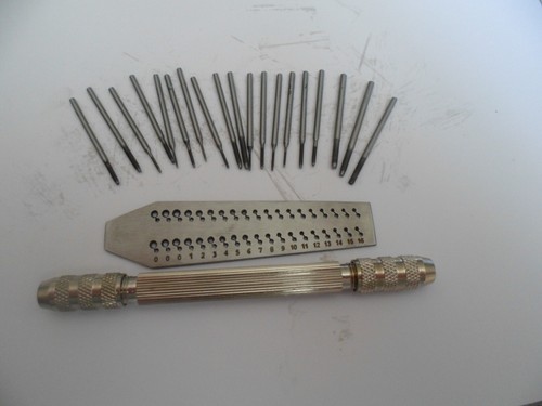 Tap and die set jewellers - die,