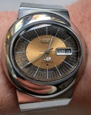 Seiko 5 6119-5411 Oval UFO Automatic. 1972 Running In excellent Condition.