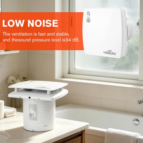 Silent bathroom extractor fan - bathroom,