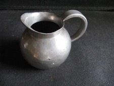 KARL RAICHLE (BAUHAUS TRAINED)  HAND MADE MODERNIST PEWTER JUG - CIRCA 1930'S