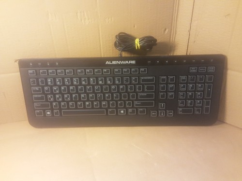 Alienware wired usb keyboard - usb,