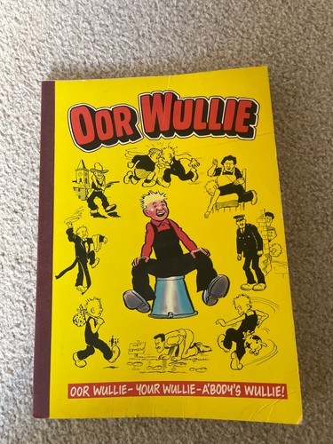 Oor wullie 1986 comic book - oor,