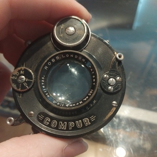 Compur ross london 105mm 5 - compur,