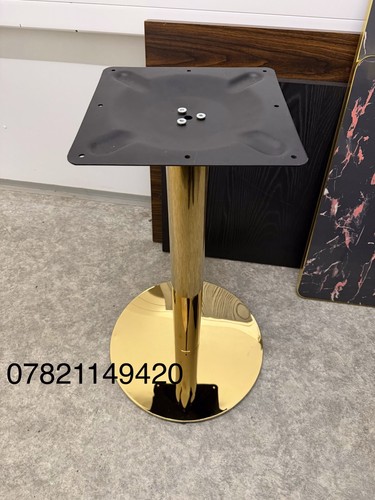 Round base gold - round,