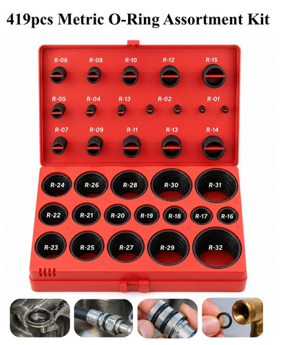 Metric ring assortment - metric, kit