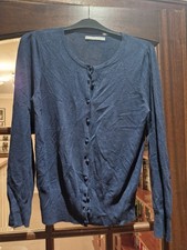 Ladies Blue M&S Cardigan -