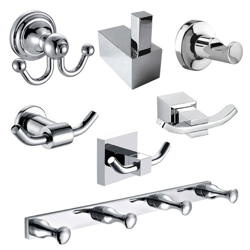 Bathroom robe hook - robe, towel
