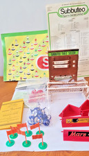 Vintage Subbuteo Football Joblot Goals, Corner flags, Players, Scoreboard etc