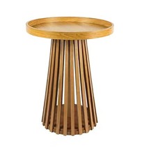 Natural brown slatted base - natural,