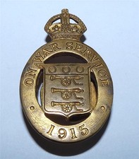 WW1 On War Service Munitions