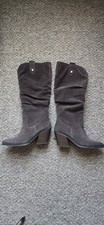 Real Suede High Boots