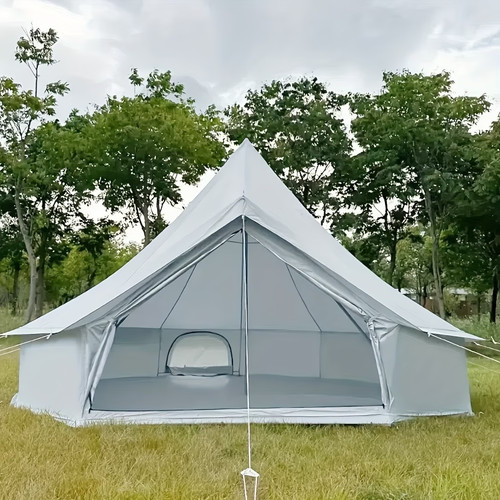 Glamping bell tent grey - 4m,