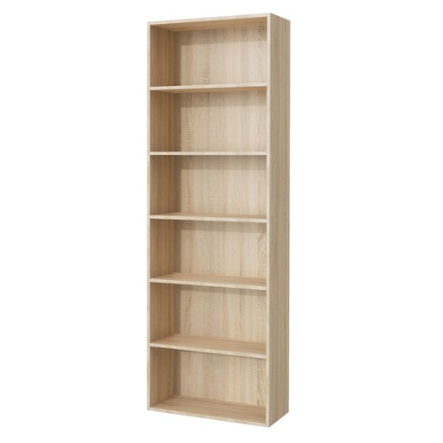 Tier bookcase with shelving - bookcase,
