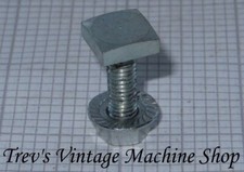 M5 18mm square head channel screws bolts BZP - optional flange nuts - Qty 2-10