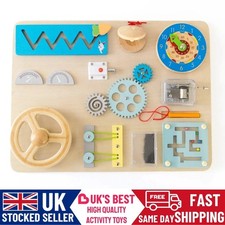 10 in 1 Wooden Toys BusyBoard