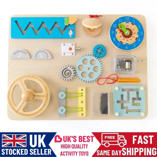 Wooden toys busyboard - 10,