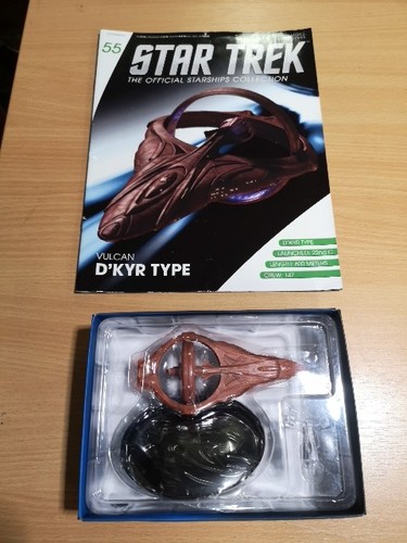 Star trek eaglemoss vulcan - trek, #55