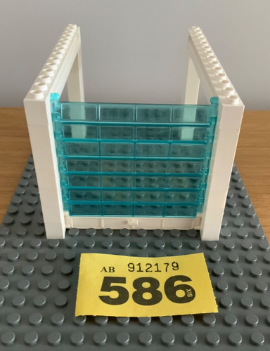 Lego garage white - lego, with