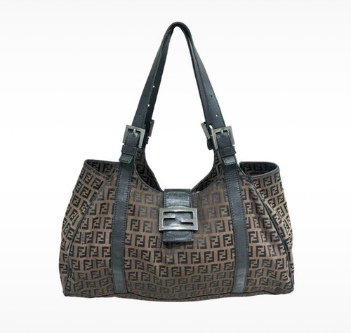 Fendi zucca monogram tote - zucca,