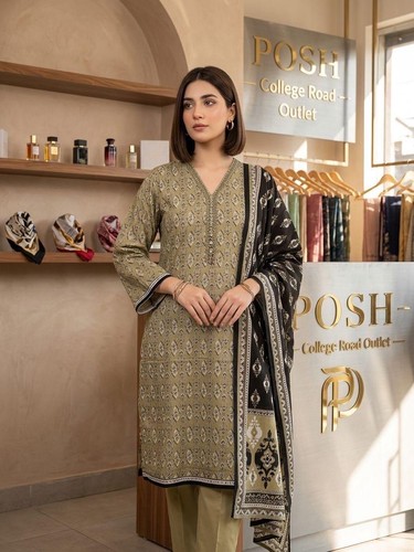 Bin saeed women stitched - stitched, 3