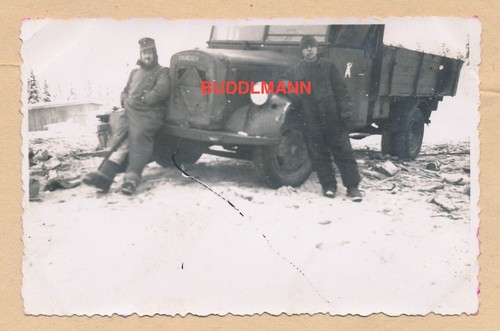 Photo wehrmacht truck car - wehrmacht, coat
