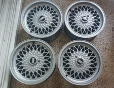 4 RW MACHO 7X15 4X114.3 ET13 MESH WHEELS NISSAN TOYOTA  NO BBS