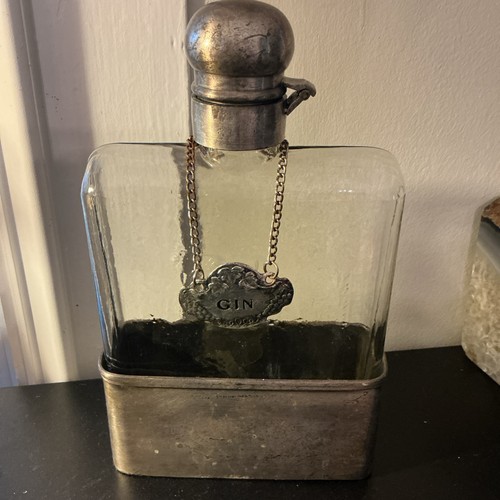 Vtg large glass and - vtg,