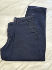 Men’s Easy Stretch Chino Navy 38w 29 leg Slim