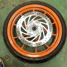 Ktm Rc 125 Rc125  2017 - 2022 Complete Front Wheel Mint Brake Disc & Tyre