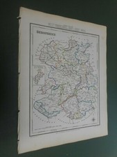 100% ORIGINAL SHROPSHIRE MAP