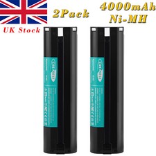 2Pcs 4000mAh 9.6V Ni-MH