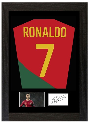 Ronaldo signed shirt - ronaldo,