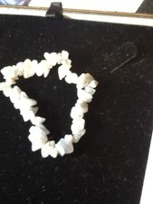 stunning vintage Blue Lace Agate bracelet