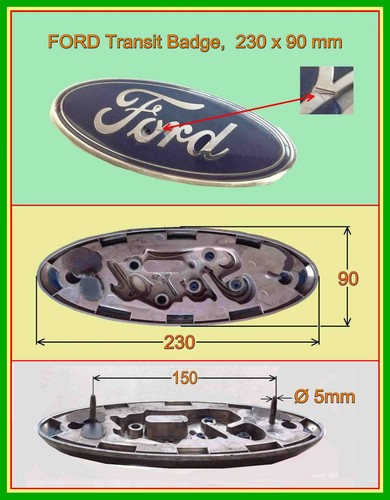 Badge ford transit oval - ...,