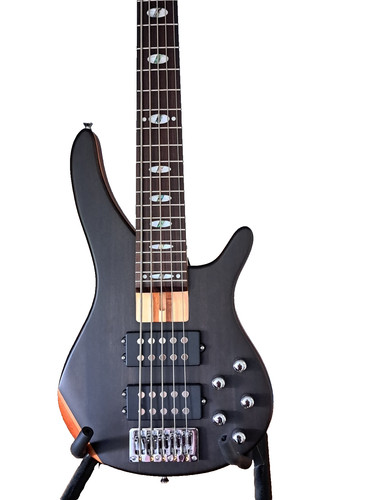 String bass guitar black - 5, +