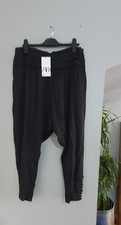 Zara Satin Harem Trousers Size