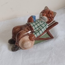 Quail Ceramics Dozing Gardener
